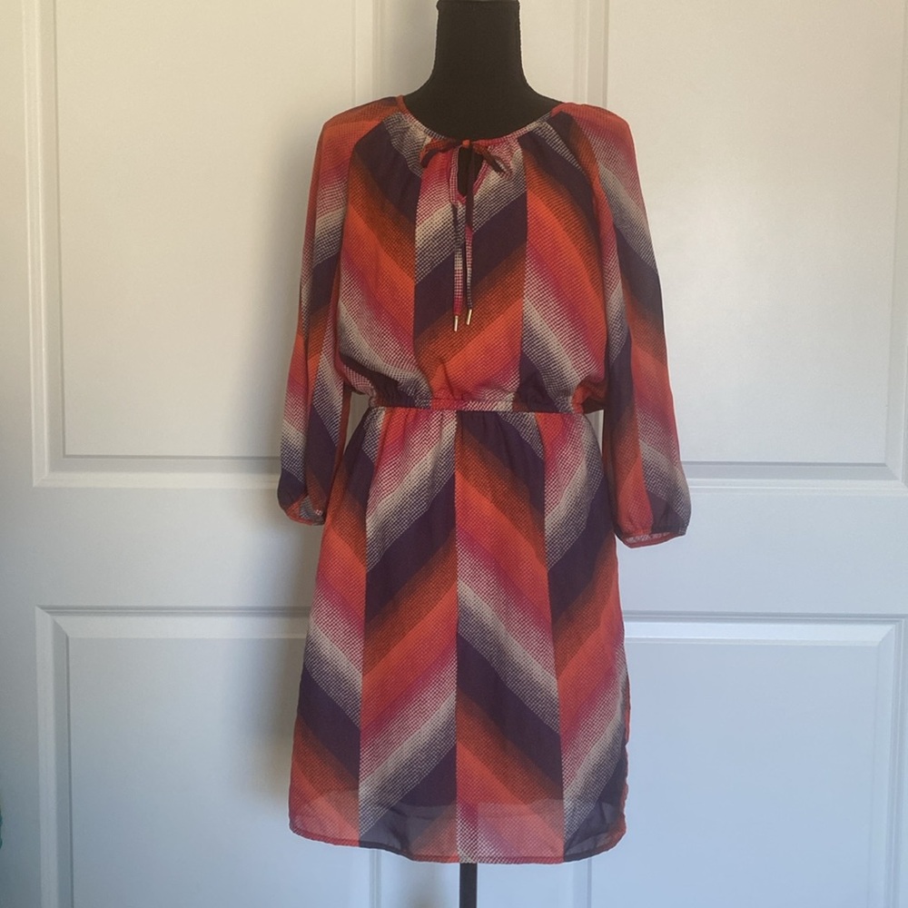 Banana Republic Geometric Pattern Dress‎ 8
